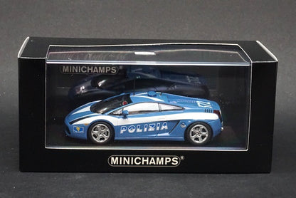 1:43 MINICHAMPS 400103590 Lamborghini Gallardo 2004 Polizia