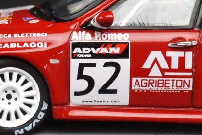 1:43 SPARK S0489 Alfa Romeo 156 WTCC 2006 #52 Elio Marchetti