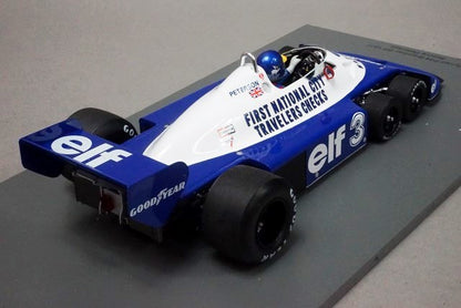 1:18 SPARK 18S472 Tyrrell P34 Brazilian GP 1977 #3 R.Peterson