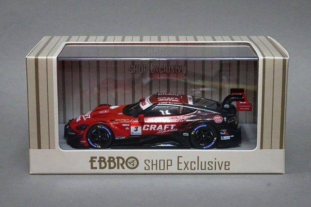 1:43 EBBRO 45827 Kraftsport MOTUL Z GT500 2022 Rd.6 SUGO Cooling Fan Nismo Festival Limited