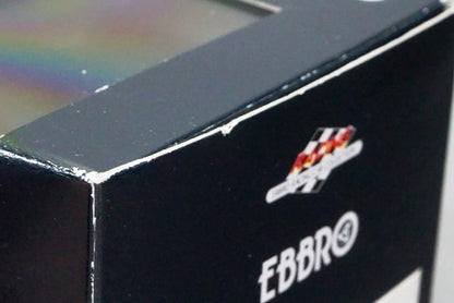 1:43 EBBRO 44019 Porsche 911 RSR Turbo Daytona 1977 #00 Silver / Black