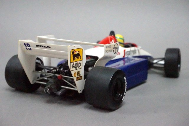 1:18 MINICHAMPS 540841889 Toleman Hart TG184 Portuguese GP 1984 #19 A.Senna