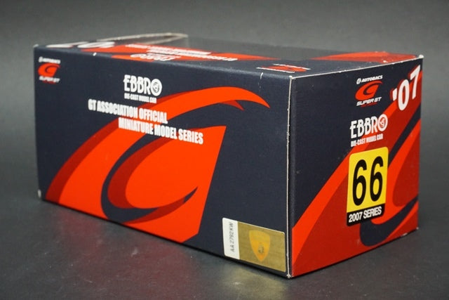 1:43 EBBRO 43963 Triple a Gallardo RG-3 Super GT300 2007 #66 Orange model car