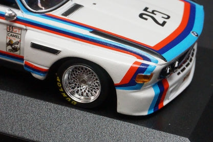 1:43 MINICHAMPS 430752925 BMW 3.5 CSL IMSA Sebring 12h Winner 1975 #25 Moffat/Stuck/Posey