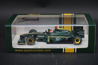 1:43 SPARK S3008 Lotus T127 Monaco GP 2010 #18 J.Trulli