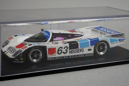 1:43 SPARK KBS009 Porsche 962C LM Le Mans 1990 #63 NISSEKI