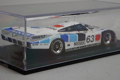 1:43 SPARK KBS009 Porsche 962C LM Le Mans 1990 #63 NISSEKI