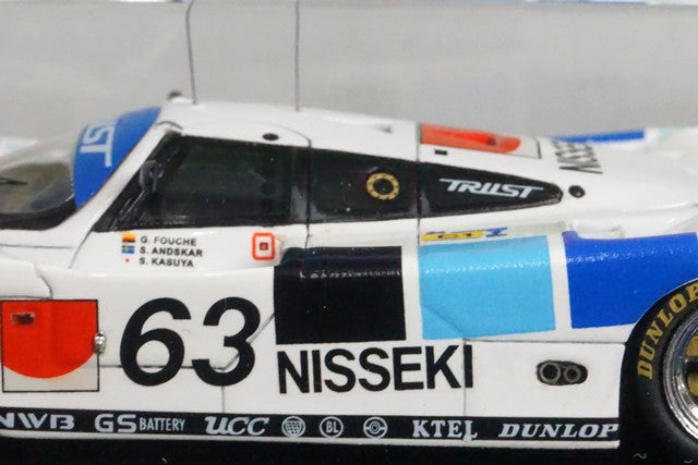 1:43 SPARK KBS009 Porsche 962C LM Le Mans 1990 #63 NISSEKI