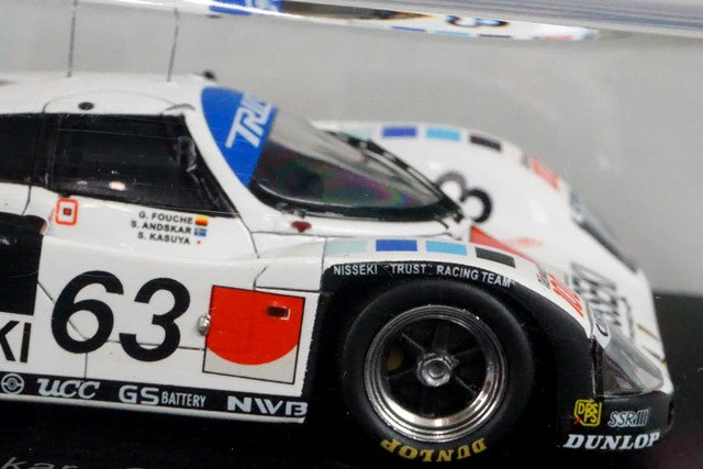 1:43 SPARK KBS009 Porsche 962C LM Le Mans 1990 #63 NISSEKI