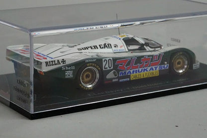 1:43 SPARK KBS025 Porsche 962 LM Le Mans 1989 #20 Marukatsu