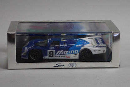 1:43 SPARK KBS034 Porsche 962C LM Le Mans 1990 #9 MIZUNO