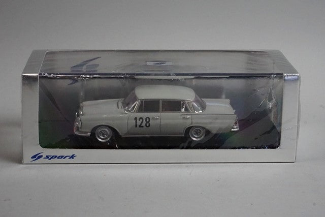 1:43 SPARK S1004 Mercedes Benz 220 SE Monte Carlo Rally 1960 winner #128