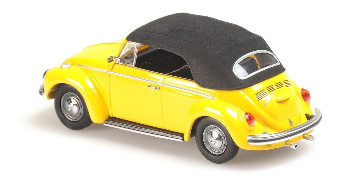 940055030 MAXICHAMPS 1:43 VW Volks Wagen 1302 cabriolet 1970 Yellow