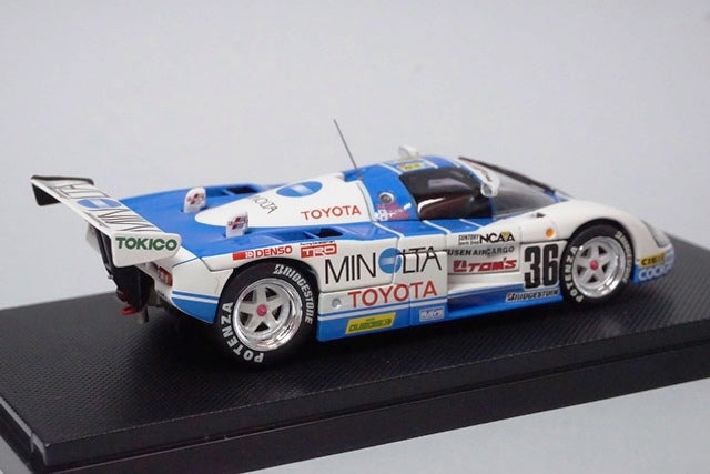 1:43 EBBRO 43685 Minolta TOM'S Toyota 88C Le Mans 1988 #36