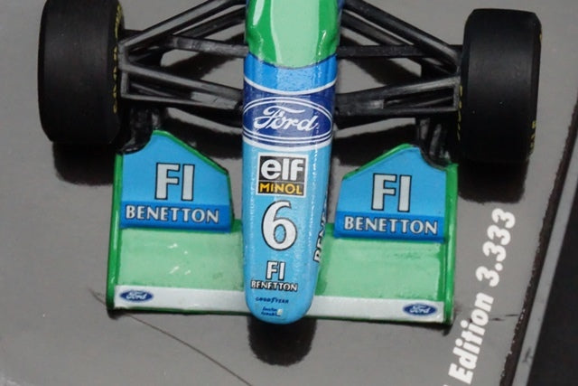 1:43 MINICHAMPS 430941006 Benetton Ford B193B J.J.Letho 1993 #6