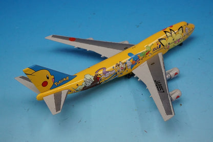 1:400 B747-400 ANA Pokemon Pikachu Jumbo JA8957 NH40010 ANA airplane model