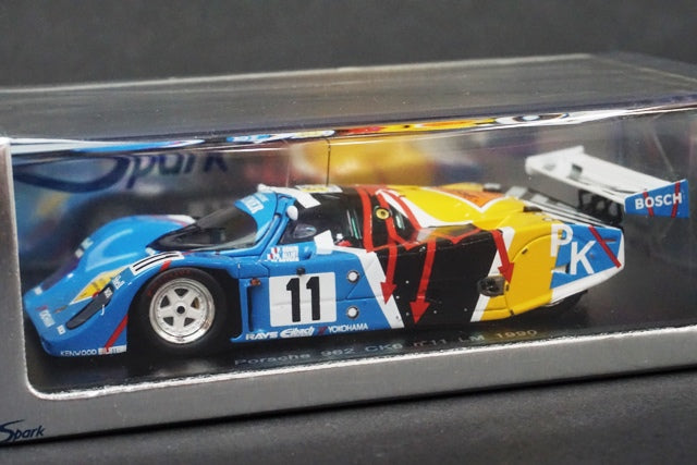 1:43 SPARK S1914 Porsche 962 CK6 Le Mans 1990 #11 model car