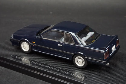 1:43 EBBRO 43616 Nissan Skyline GTR-S HR31 1986 Dark Blue model cars