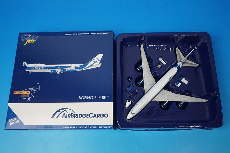 1:400 B747-8F Air Bridge Cargo INTERACTIVE SERIES VP-BBY GJABW1895 Gemini