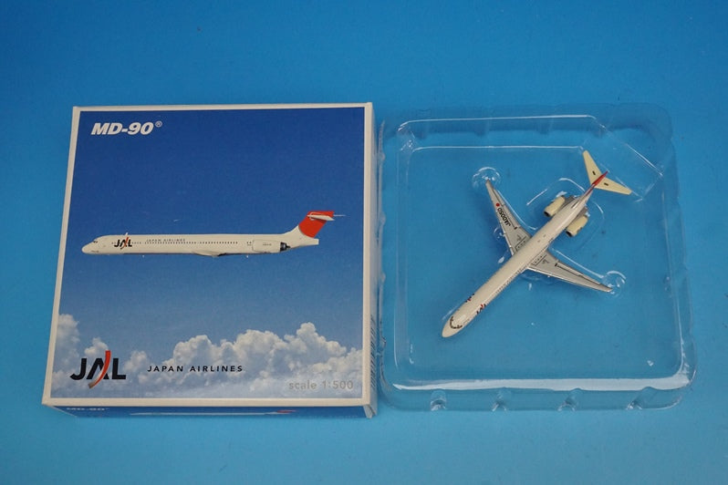 1:500 MD-90-30 JAL  Japan Airlines Arc Painting JA005D 506175 Herpa airplane model