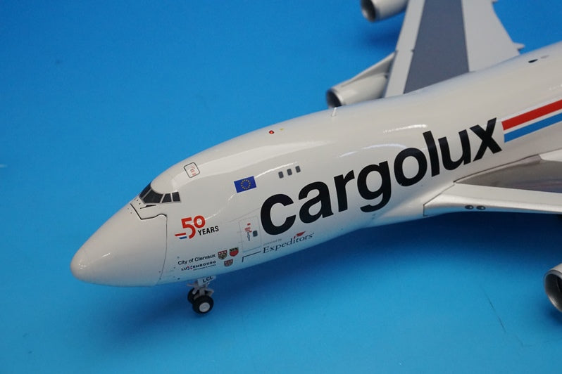 1:200 B747-400F Cargolux LX-LCL G2CLX933 Gemini airplane model