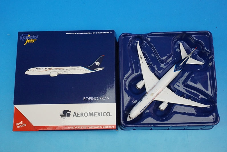 1:400 B787-9 Aeromexico XA-ADH GJAMX1964 Gemini airplane model