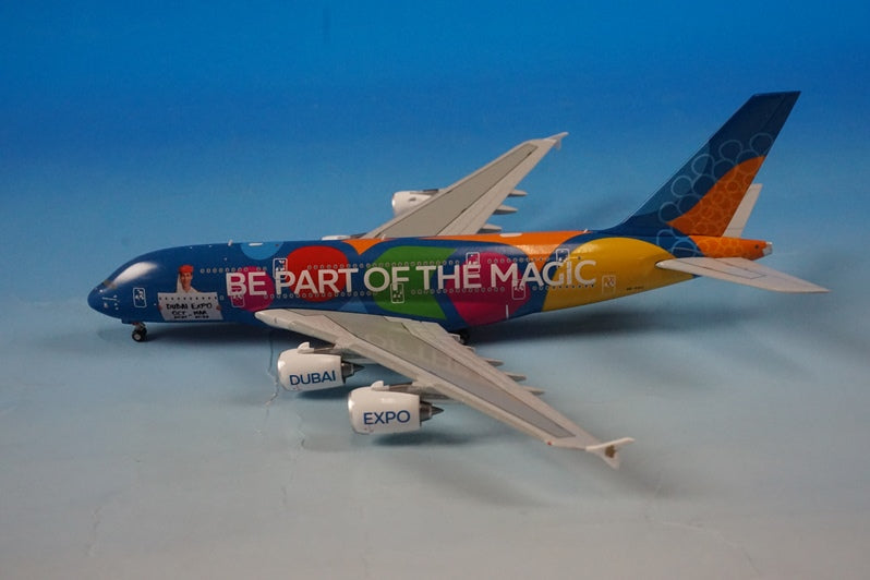 1:400 A380-800 Emirates Dubai Expo BE PART OF THE MAGIC A6-EEU GJUAE2063 Gemini