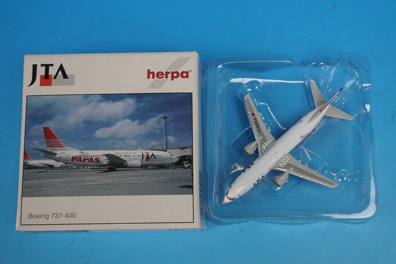 1:500 B737-400 JTA Japan Transocean PAPAS Bird JA8954 505925 Herpa