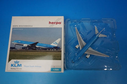 1:500 B777-200 KLM Royal Dutch Airlines PH-BQA 506670 Herpa