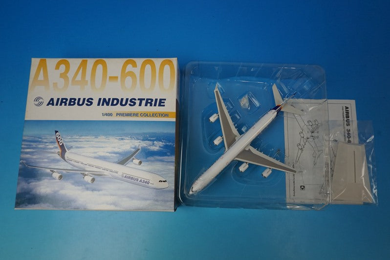 1:400 A340-600 Airbus Industry House Color LONGER LARGER FARTHER FASTER HIGHER QUIETER SMOOTHER F-WWCA 55277 Dragon