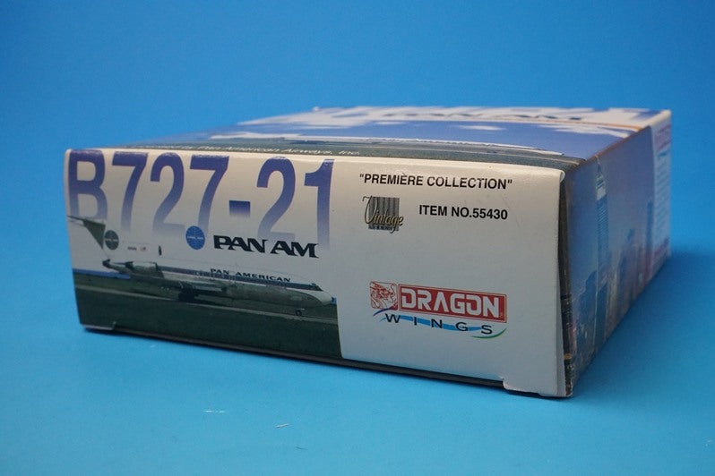 1:400 B727-21 PANAM Pan American Airways N319PA 55430 Dragon