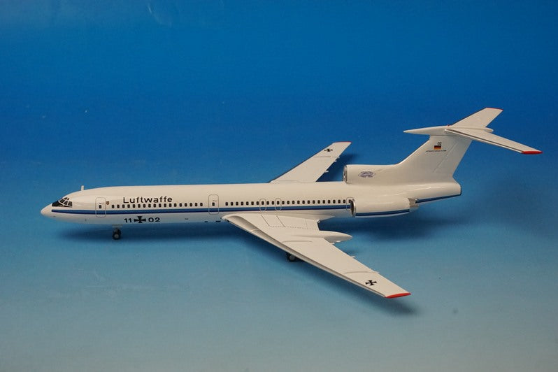 1:200 Tupolev Tu-154M Luftwaffe Open Sky Inspection Aircraft 11+02 555456 Herpa