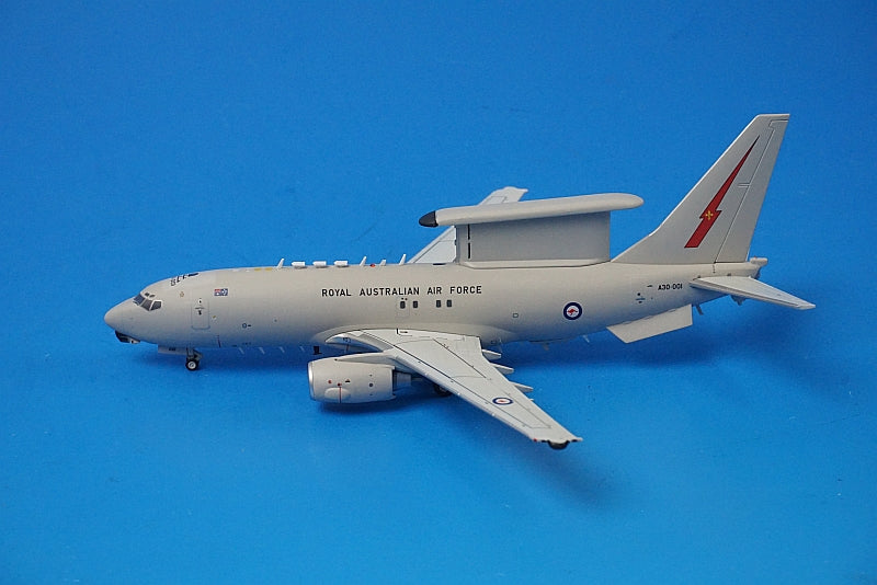 1:200 E-7A Wedgetail (737 AEW&C) Royal Australian Air Force 2nd Squadron Williamtown A30-001 G2RAA1188 Gemini