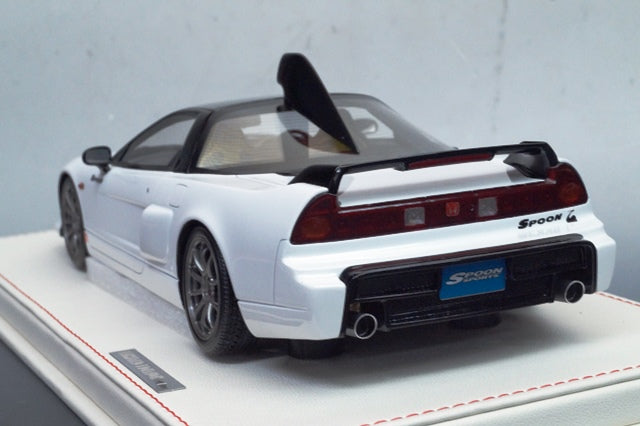 19B08-01 onemodel 1:18 Honda NSX Spoon Street Version Special Package White