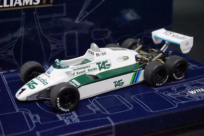 1:43 MINICHAMPS 436820699 Williams FW08B test car 1982 #1