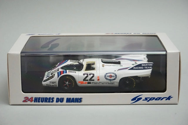 1:43 SPARK 43LM71 Porsche 917K Le Mans 24h 1971 #22 MARTINI