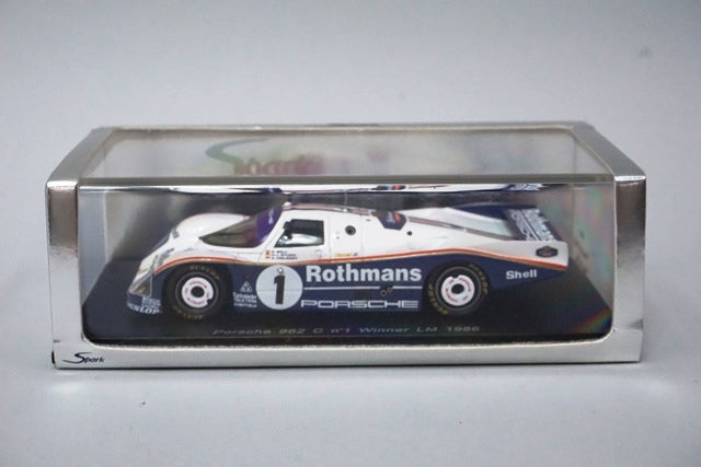 1:43 SPARK S0923 Porsche 962C LM Le Mans winner 1986 #1