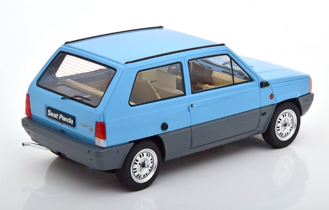 KKDC180523 KK Scale 1:18 Fiat Seat Panda 35 MK1 1980 Light Blue