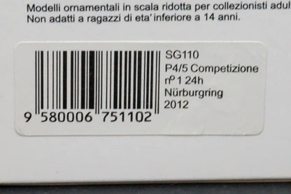 1:43 SPARK SG110 P4/5 Competizione #1 24h Nurburgring 2012