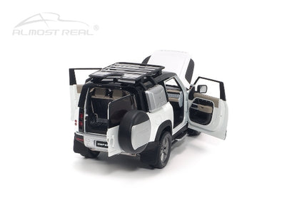 AL810707 Almost Real 1:18 Land Rover Defender 90 2020 Fuji White model car