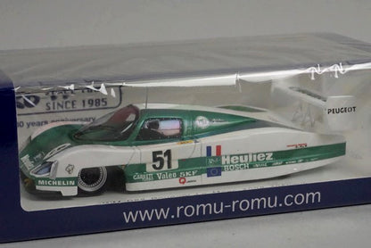 1:43 SPARK ROMU011 WM P88 Peugeot LeMans 1988 405km/h