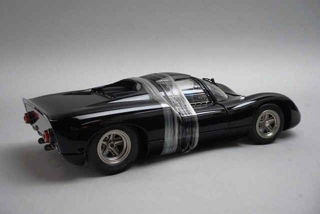 1:18 KYOSHO MTB00064 Porsche 910 Black model car