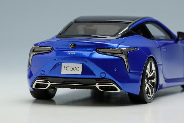 EM560A MakeUp EIDOLON 1:43 Lexus LC500 "Structural Blue" 2018 Blue Moment Interior