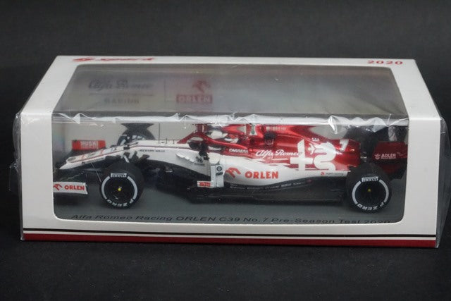 1:43 SPARK S6452 Alfa Romeo Racing ORLEN C39 Pre-Season 2020 #7 K.Raikkonen Test Car