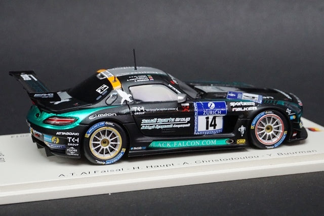 1:43 SPARK SG151 Mercedes SLS AMG ADAC 24h Nurburgring 2014 #14