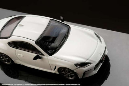 HJ641048CW Hobby JAPAN 1:64 Toyota GR86 RZ custom version Crystal White Pearl