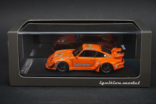 1:43 ignition model IG2173 RWB 993 Orange Jaegermeister model car