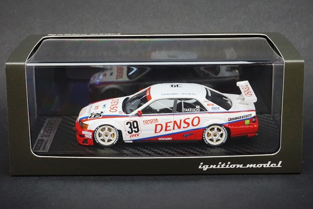 1:43 ignition model IG0346 Denso Serumo Chaser JTCC Hironori Takeuchi 1998 #39