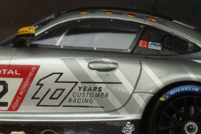 1:43 SPARK SG704 Mercedes AMG GT3 10Q Racing Team Hauer & Zabel GbR Nurburgring 24h 2020 #22