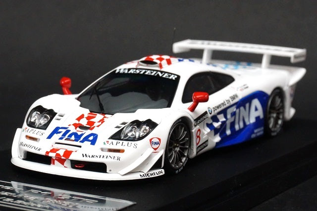 1:43 HPI 8216 McLaren F1 GTR Suzuka 1997 #8 FINA model car